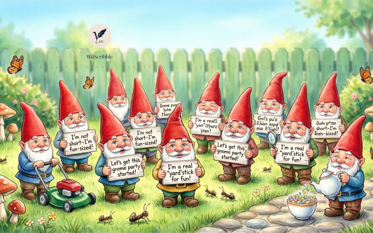 150+ Funny Gnome Puns