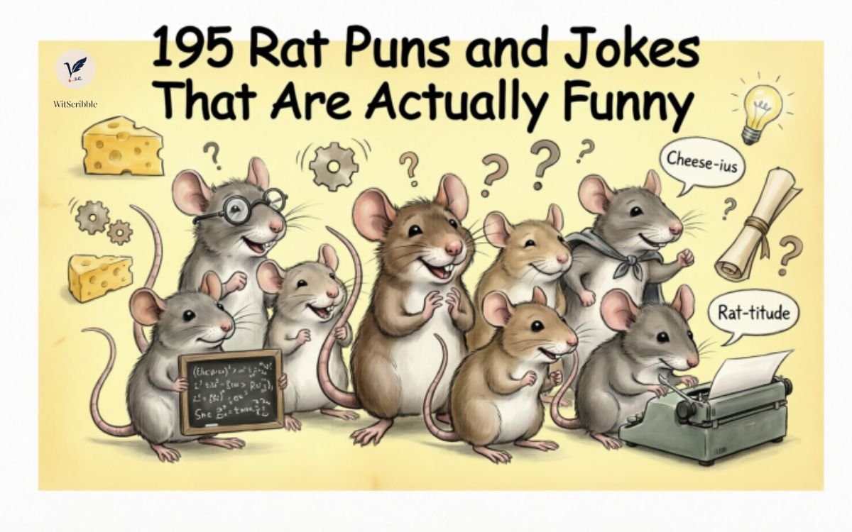 195 Rat Puns and Jokes That Are Actually Funny