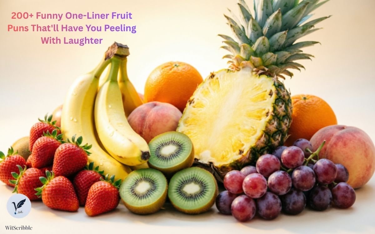 200+ Funny One-Liner Fruit Puns Have You Peeling With Laughter
