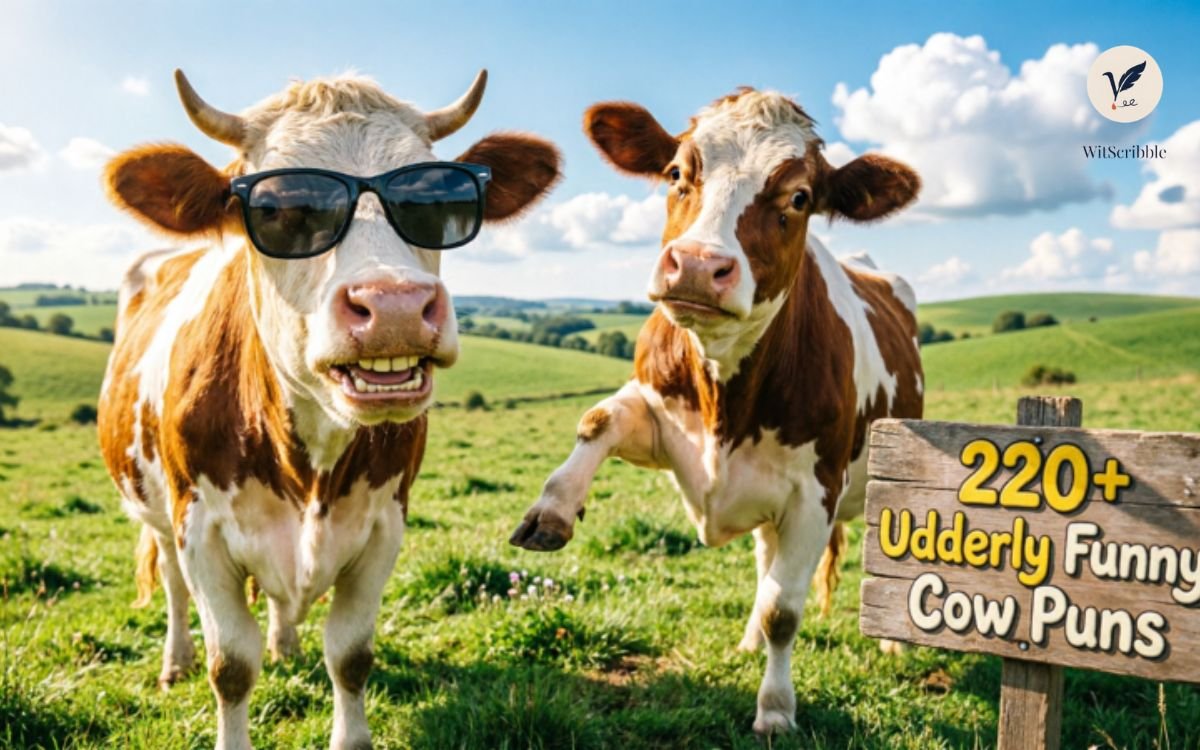 220+ Udderly Funny Cow Puns That Actually Made My Family Laugh Out Loud