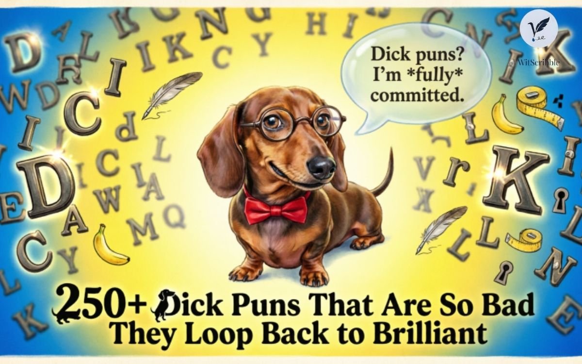 250+ Dick Puns That Are So Bad They Loop Back to Brilliant 