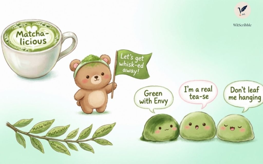 Cute and Wholesome Matcha Puns