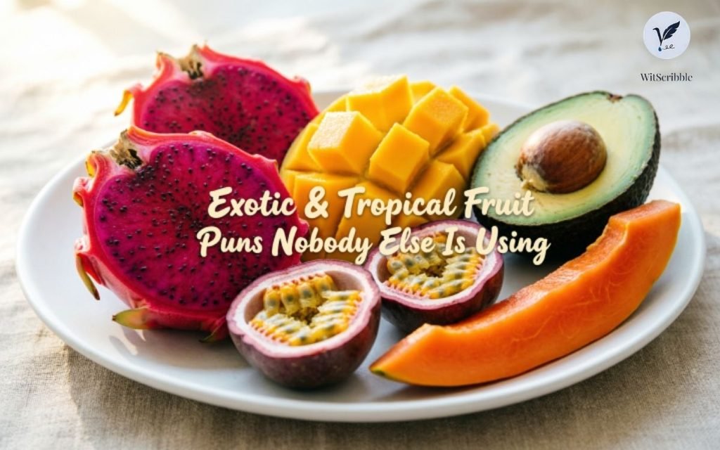 Exotic & Tropical Fruit Puns Nobody Else Is Using