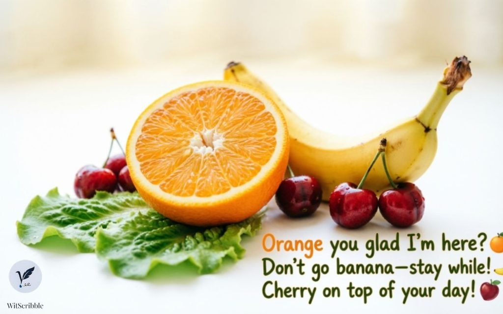 Instagram & TikTok Caption Fruit Puns