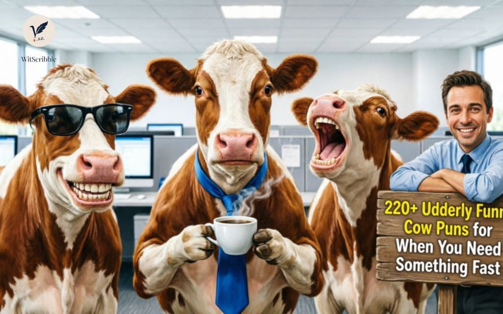 Quick One Liner Cow Puns for When You Need Something Fast