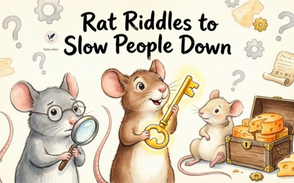 Rat Riddles to Slow People Down