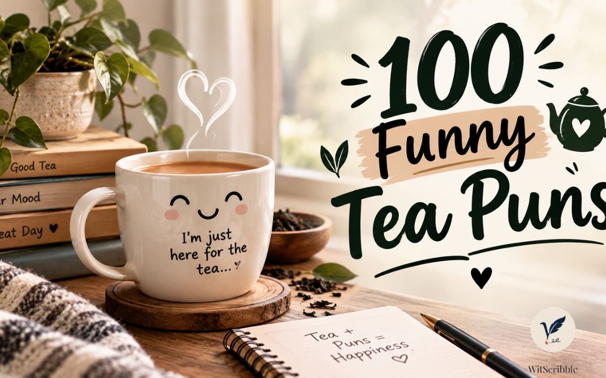 100 Funny Tea Puns