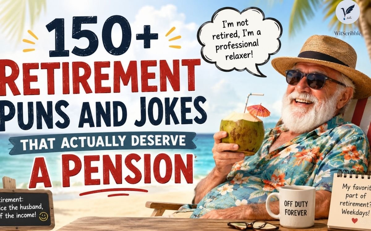 150+ Retirement Puns and Jokes That Actually Deserve a Pension