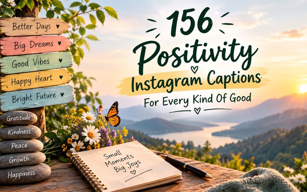 156 Positivity Instagram Captions For Every Kind Of Good