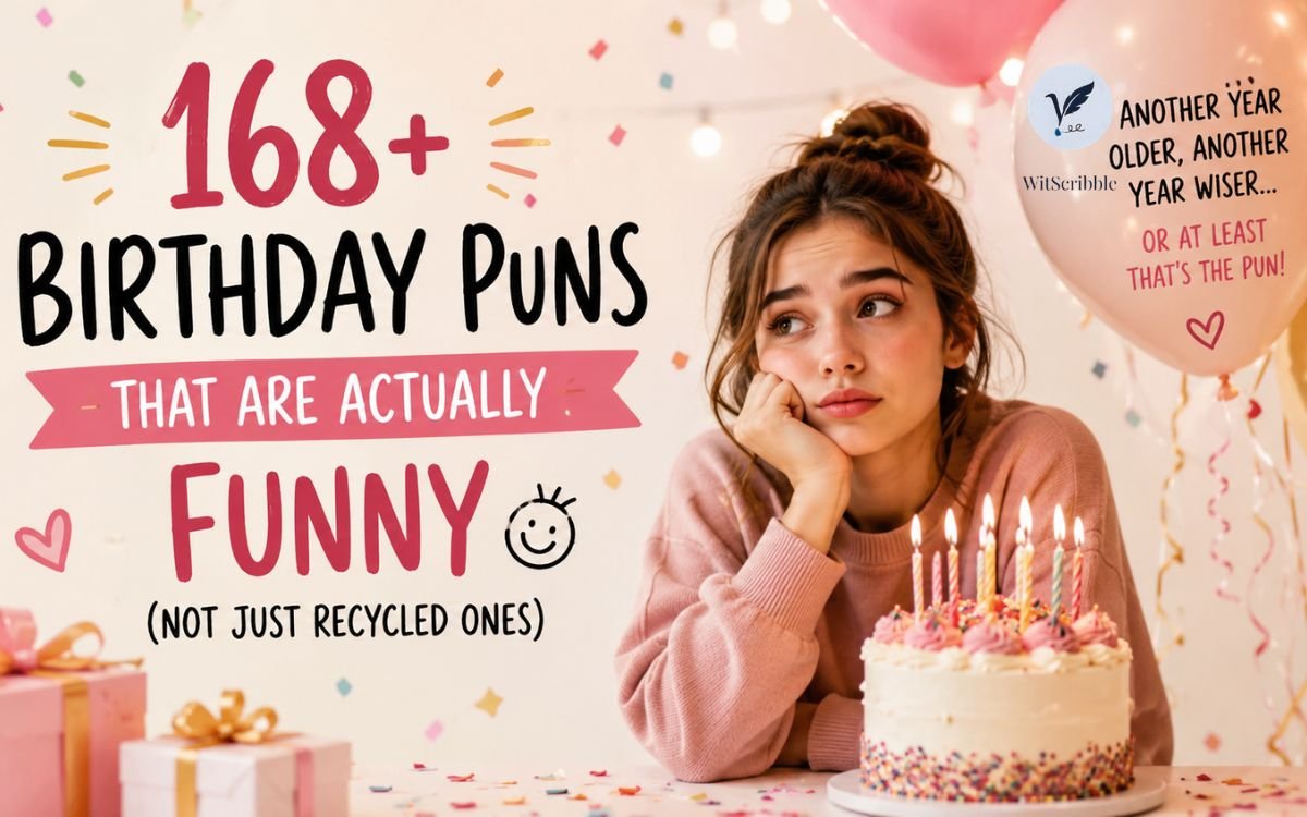 168+ Birthday Puns That Are Actually Funny (Not Just Recycled Ones)