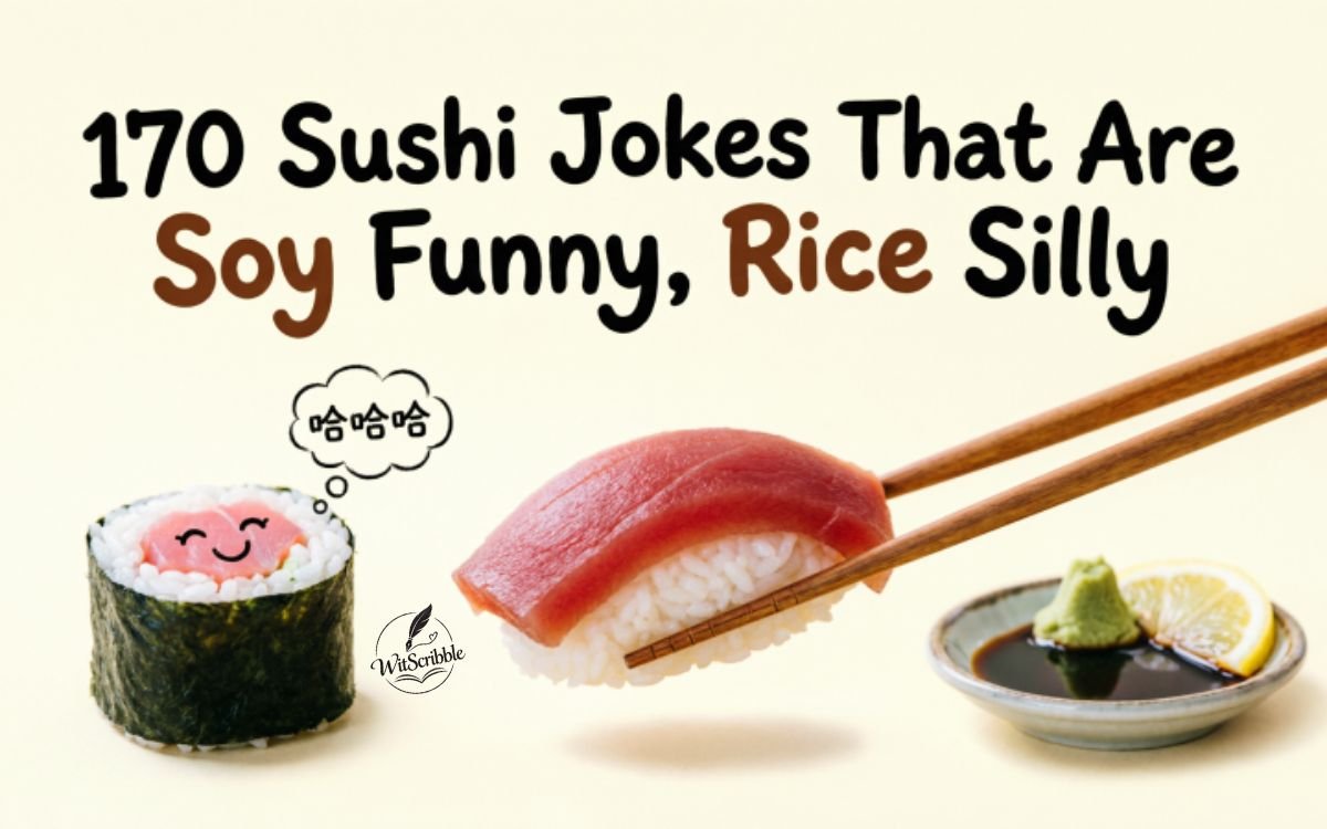 170 Sushi Jokes That Are Soy Funny, Rice Silly