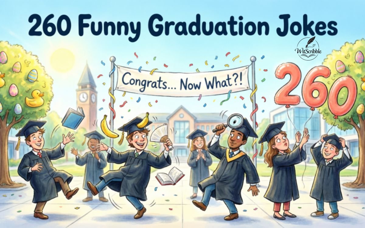 260 Funny Graduation Jokes