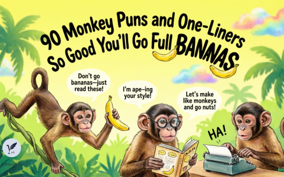 90 Monkey Puns and One-Liners So Good You Go Full Bananas