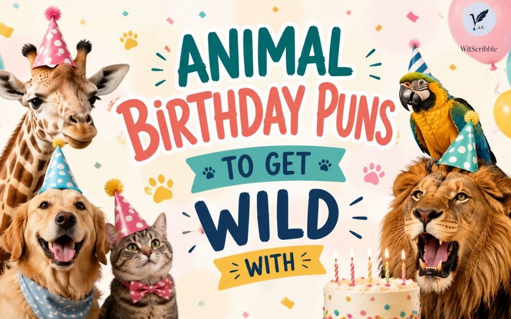 Animal Birthday Puns to Get Wild With