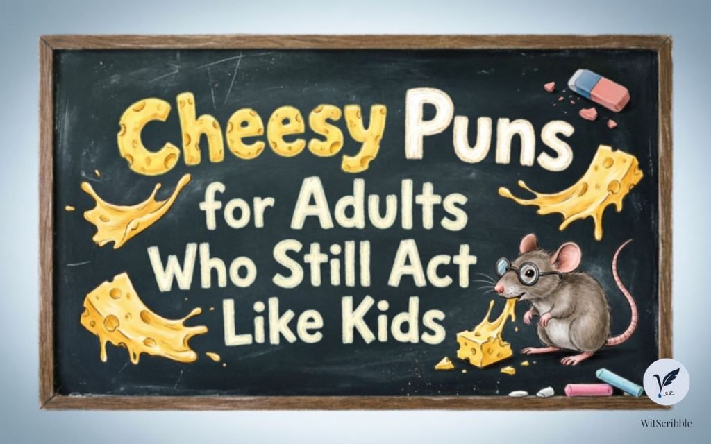 Cheesy Puns for Adults Who Still Act Like Kids