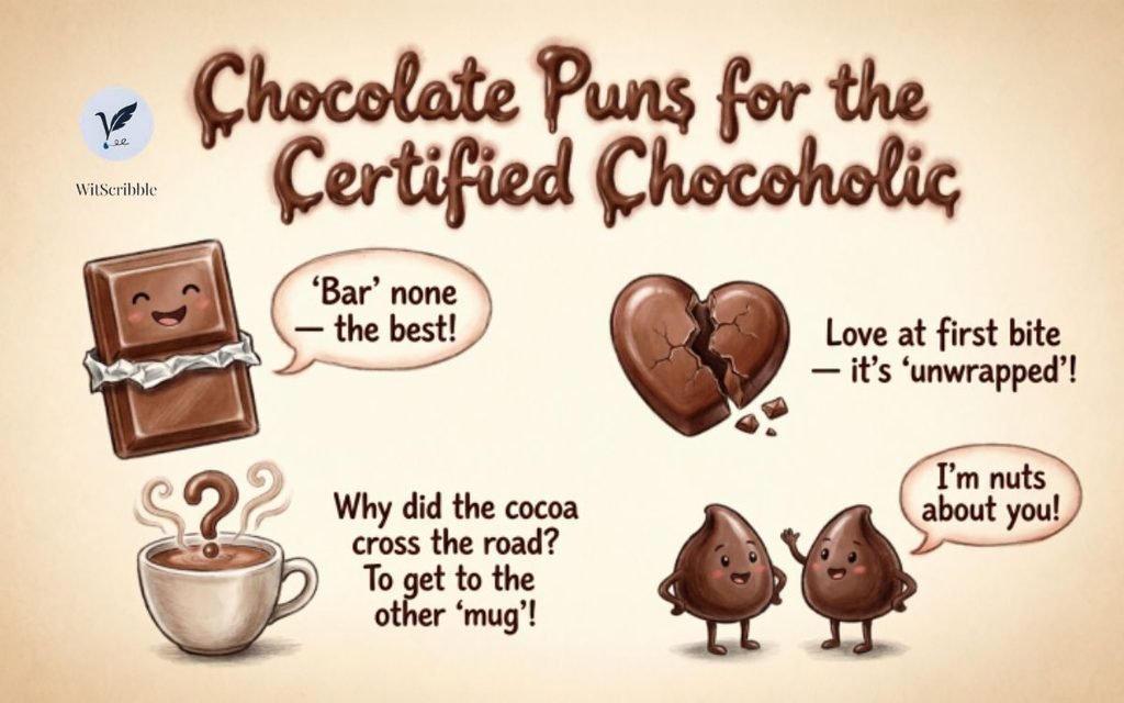Chocolate Puns for the Certified Chocoholic