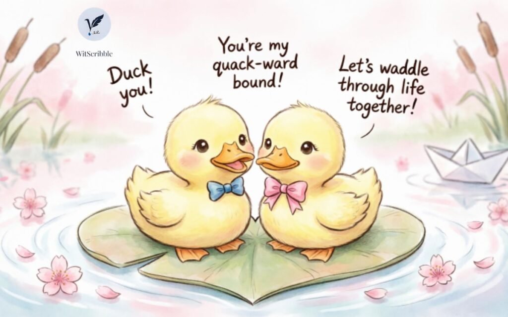 Cute and Romantic Duck Puns