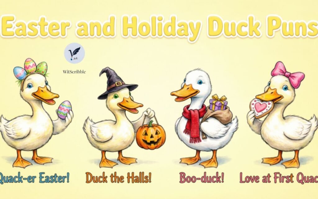 Easter and Holiday Duck Puns