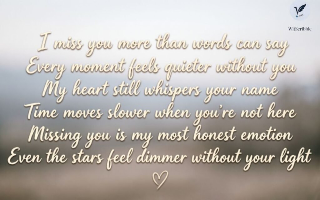 Emotional Missing You Instagram Captions for Girls
