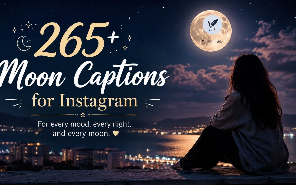 265+ Moon Captions for Instagram