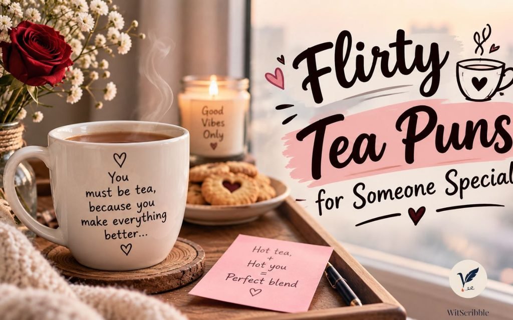 Flirty Tea Puns for Someone Special