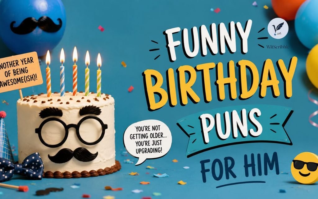 Funny Birthday Puns for Him
