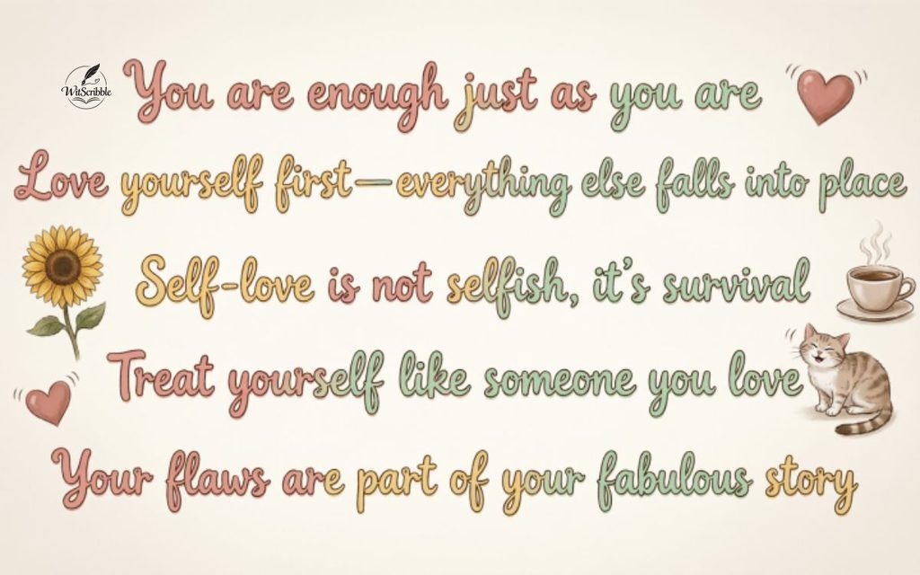 40 Hilarious Long-Form Self-Love Quotes and Affirmations
