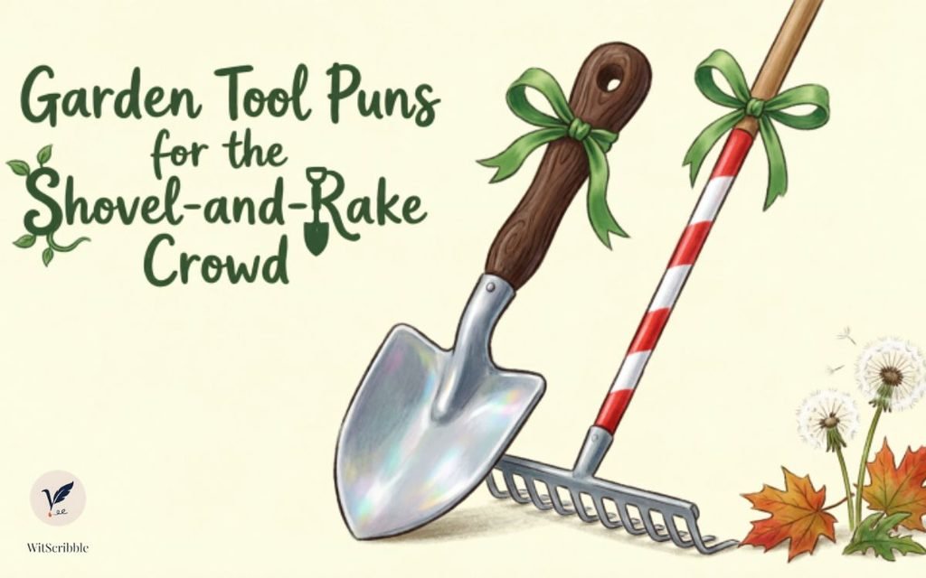 Garden Tool Puns for the Shovel-and-Rake Crowd
