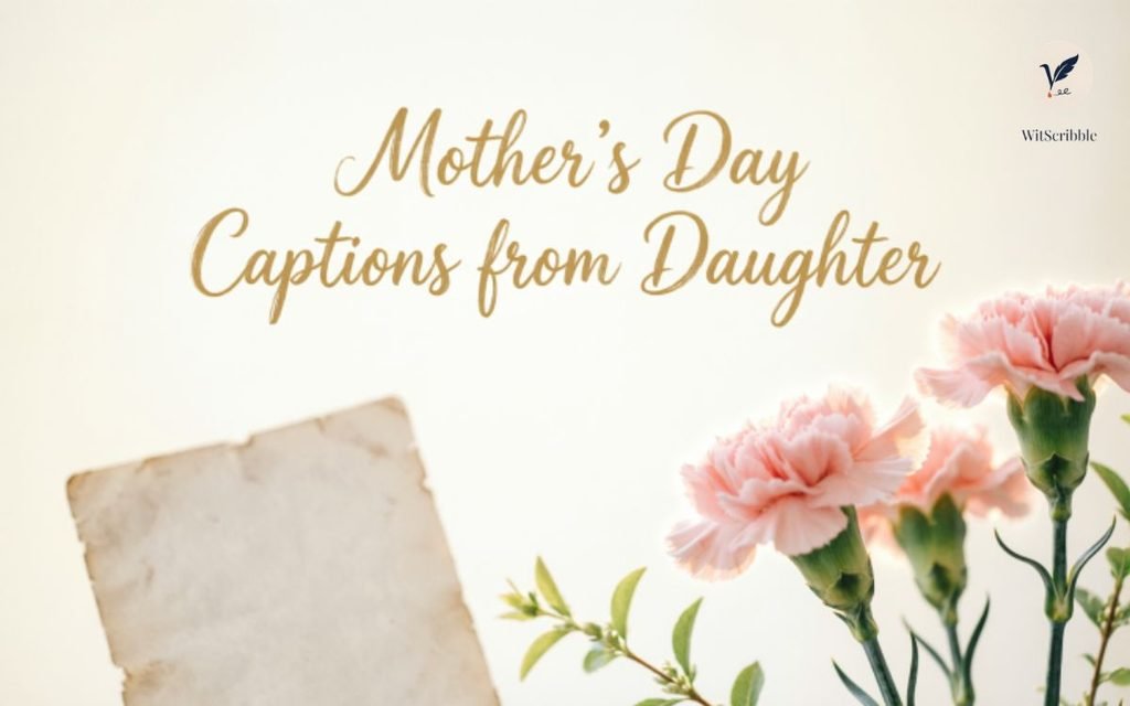 Mothers Day Captions from Daughter