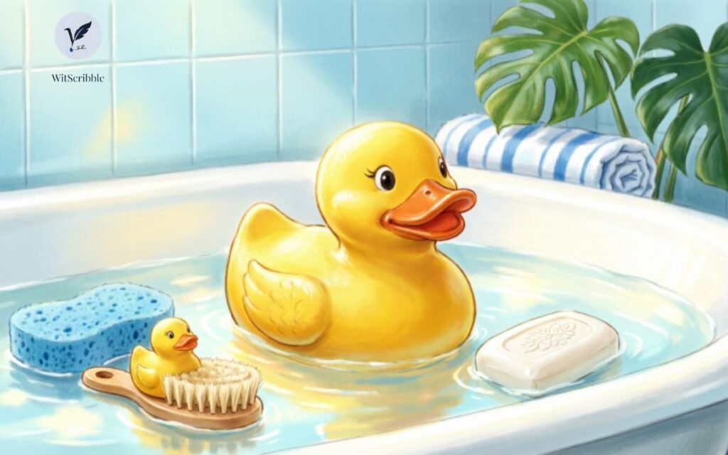 Rubber Duck and Bath-Time Puns