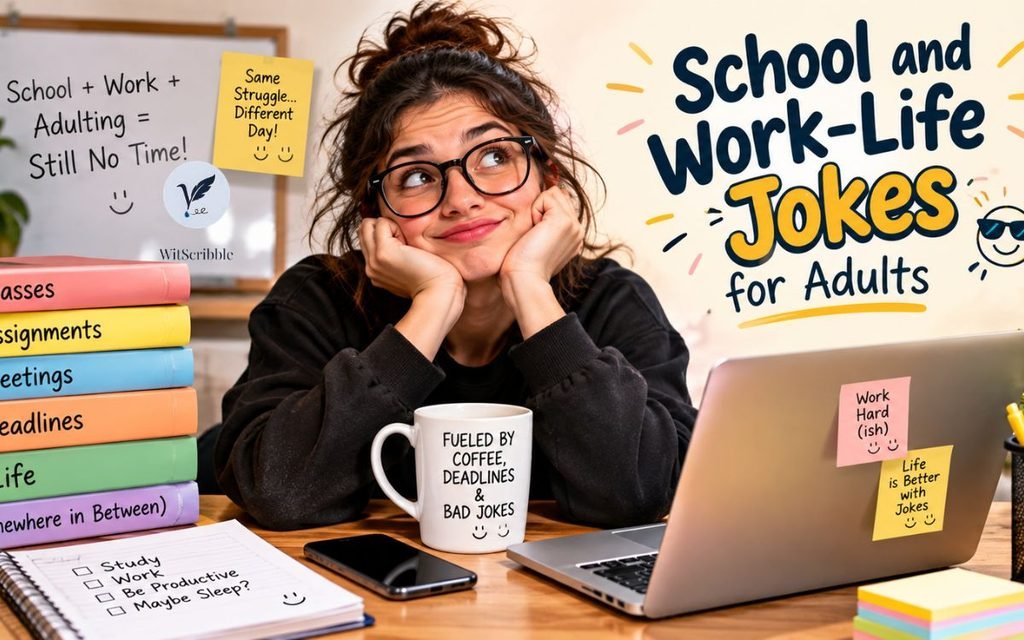 School and Work-Life Jokes for Adults