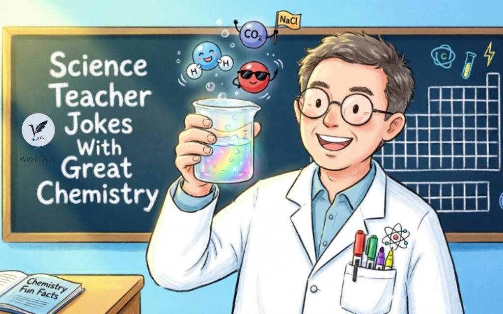 Science Teacher Jokes With Great Chemistry