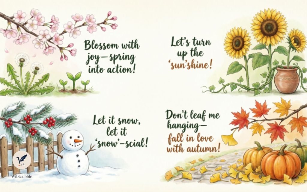 Seasonal Garden Puns for Every Time of Year