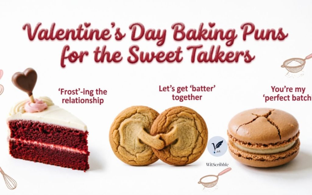 Valentine Day Baking Puns for the Sweet Talkers