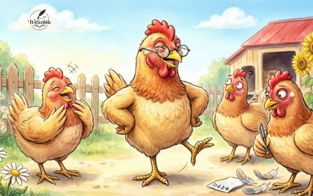 What My Hens Taught Me About Chicken Humor