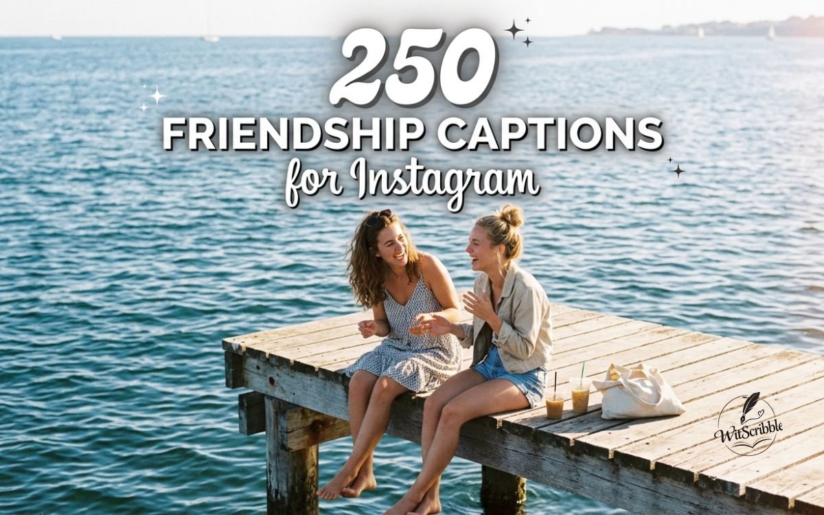250 Friendship Captions for Instagram