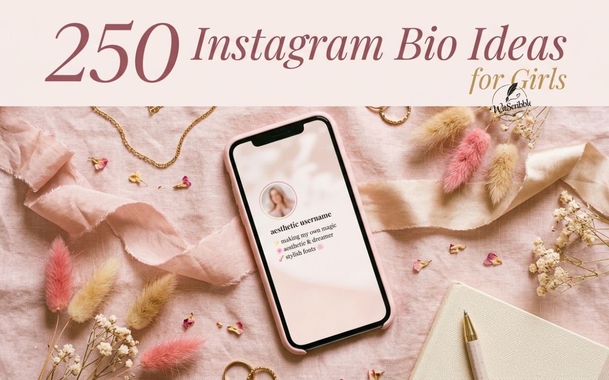 250 Instagram Bio Ideas for Girls