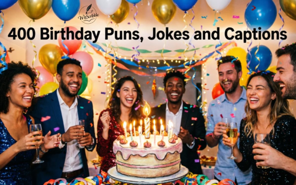 400 Birthday Puns, Jokes and Captions