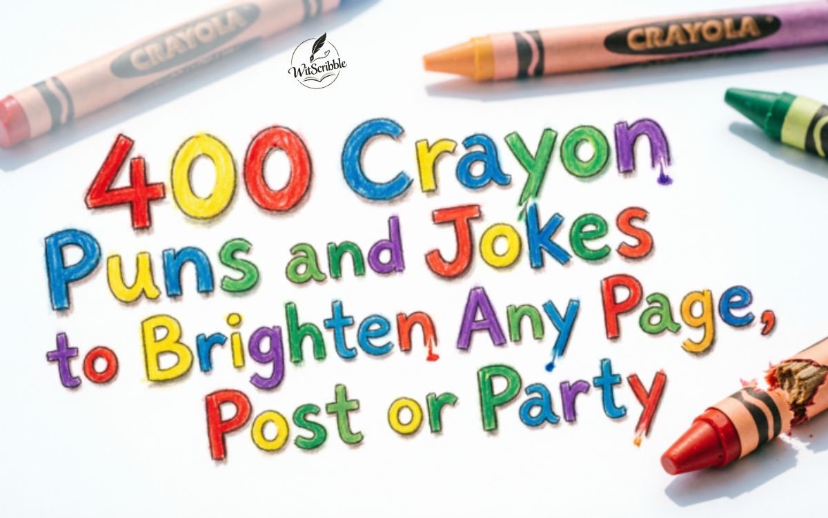 400 Crayon Puns and Jokes