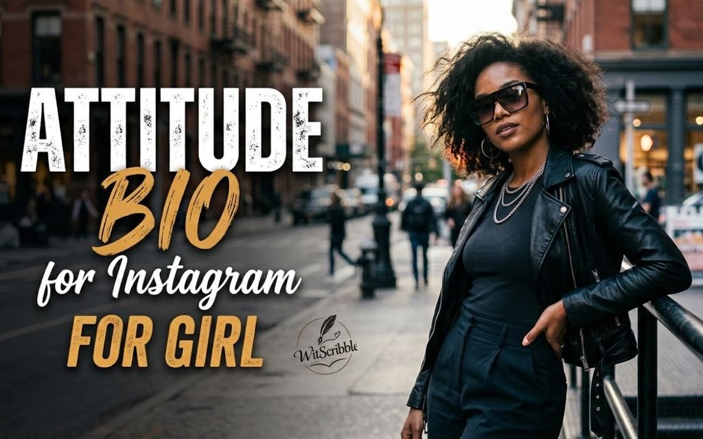 Attitude Bio for Instagram for Girl
