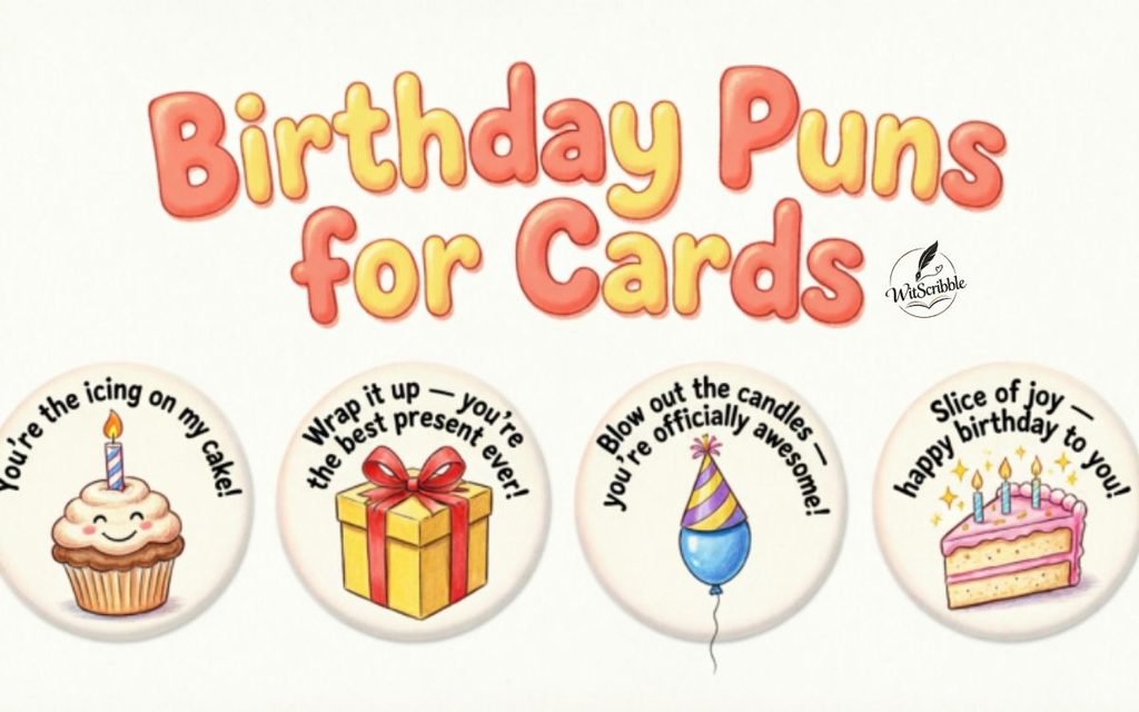 Birthday Puns for Cards