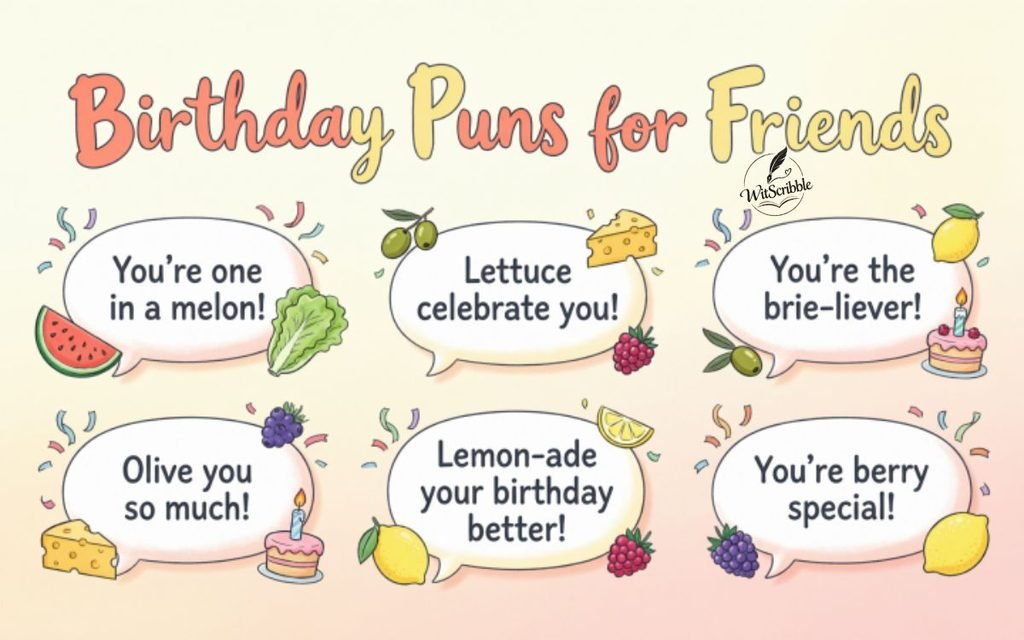 Birthday Puns for Friends