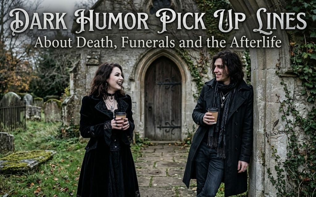 Dark Humor Pick Up Lines About Death, Funerals and the Afterlife