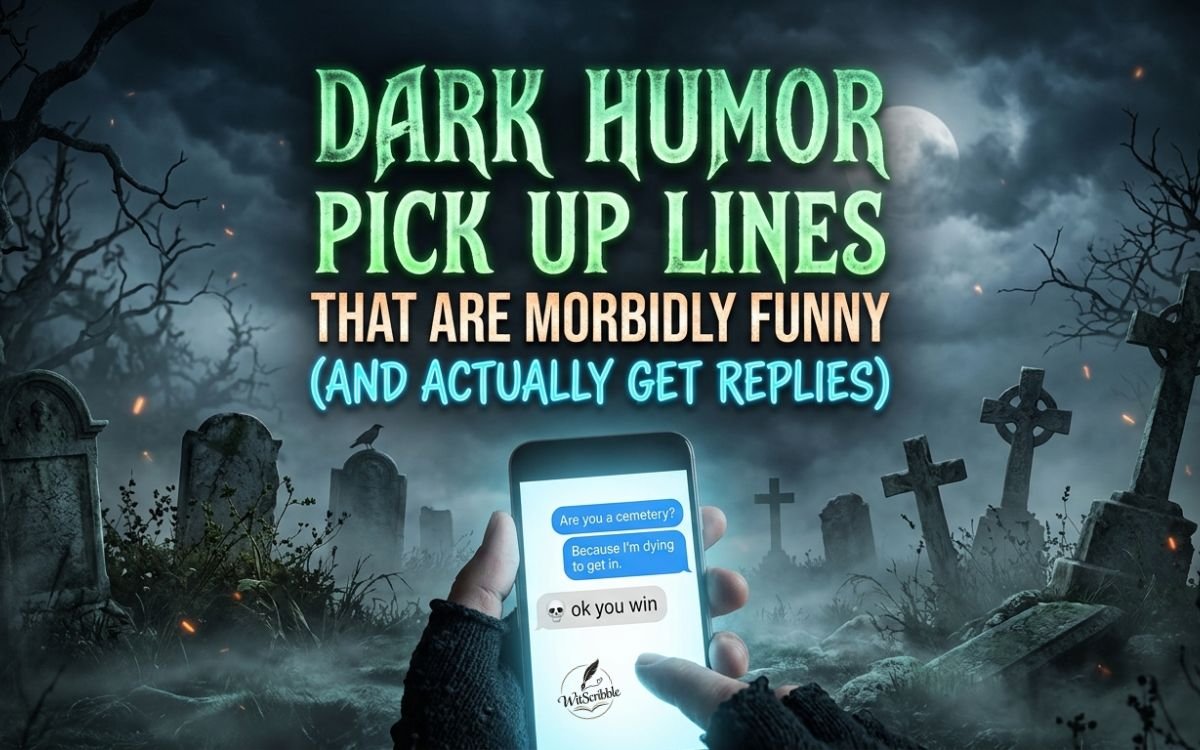 Dark Humor Pick Up Lines