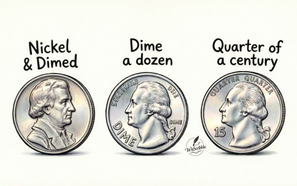 Nickel, Dime and Quarter Puns