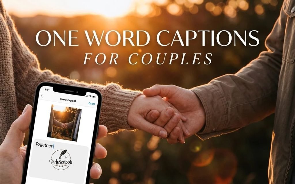 One Word Captions for Couples