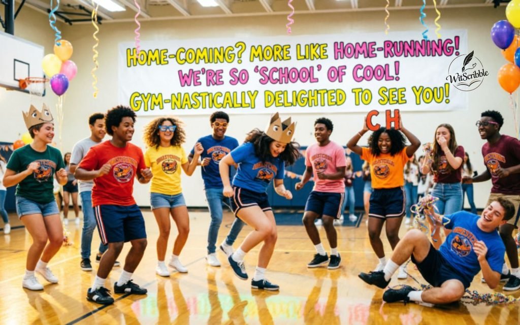 Silly & Goofy Homecoming Puns