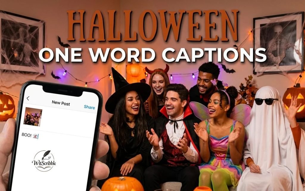 Halloween One Word Captions